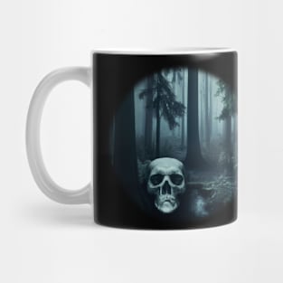 Forest skull Mug